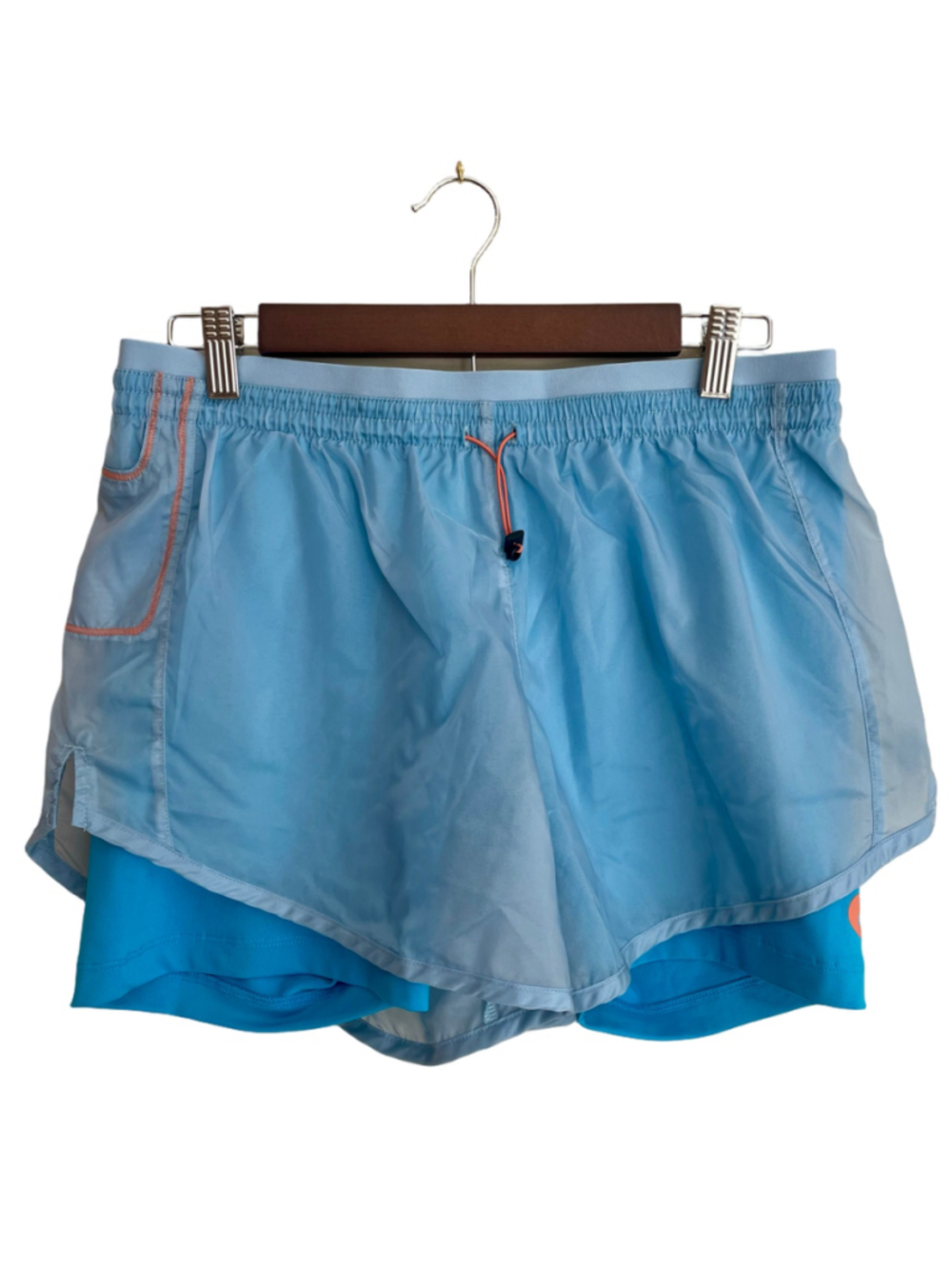 Nike Tempo Luxe Running Shorts Blue Size Medium NWT DM7739